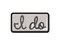 I Do Wedding Fun Text Multi-Color Embroidered Iron-On or Hook & Loop Patch Applique